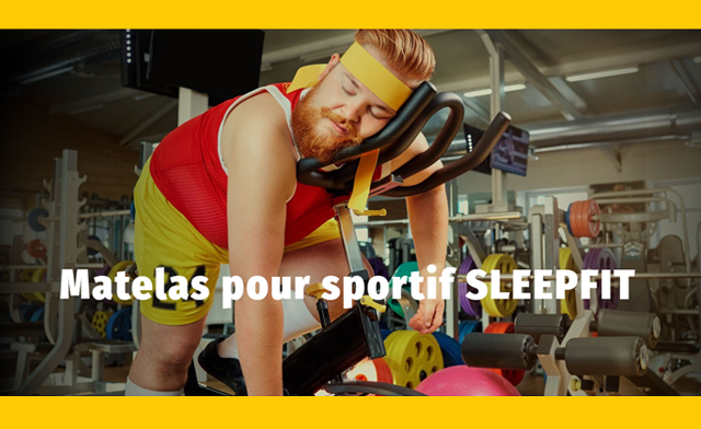 Sleepfit matelas pour sportif